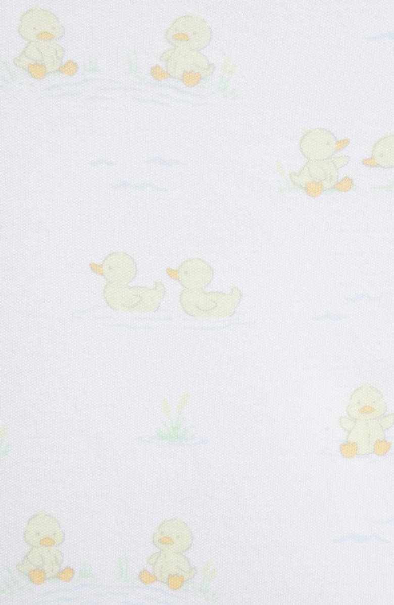 Little Me Ducks Organic Cotton Bodysuit & Pants 5-Piece Set, Alternate, color, 