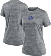 Nike Women's Nike Gray Los Angeles Rams Sideline Velocity Performance T-Shirt