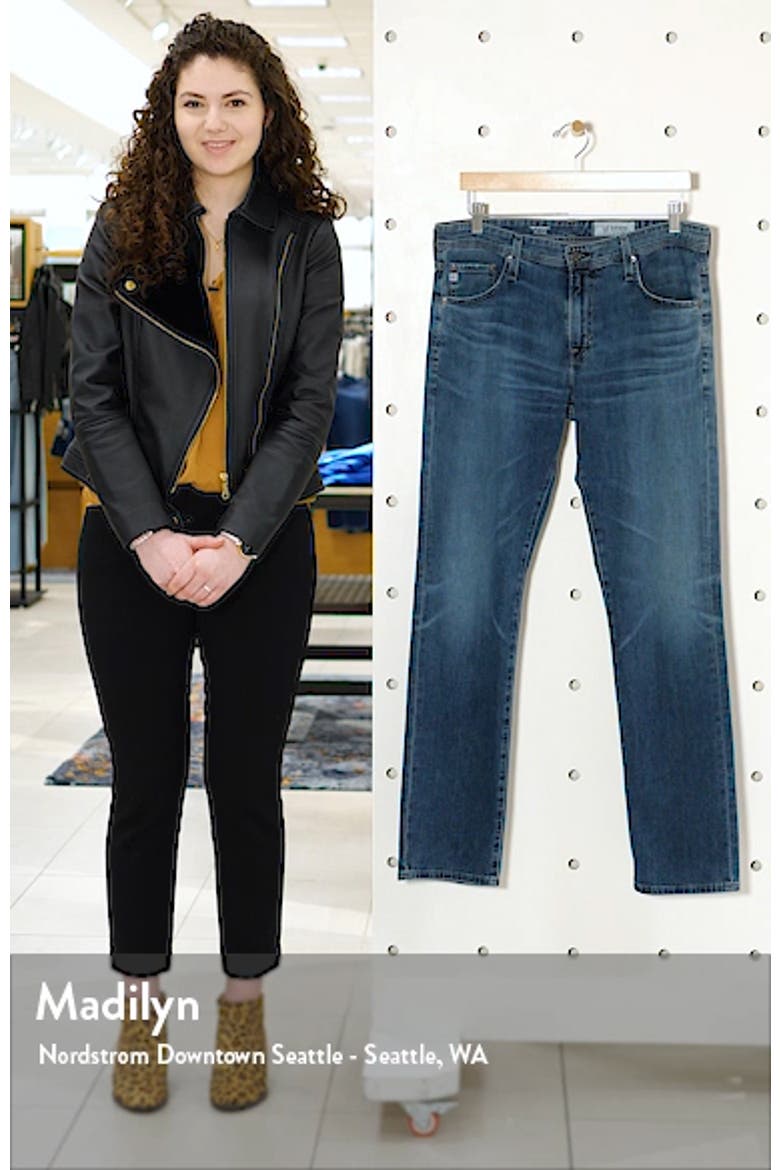 Everett Slim Straight Leg Jeans video