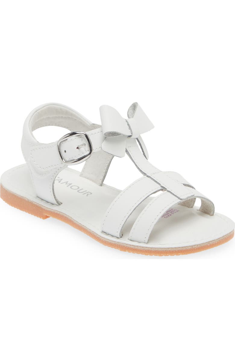 L'AMOUR Kids' Janie Bow Sandal, Main, color,
