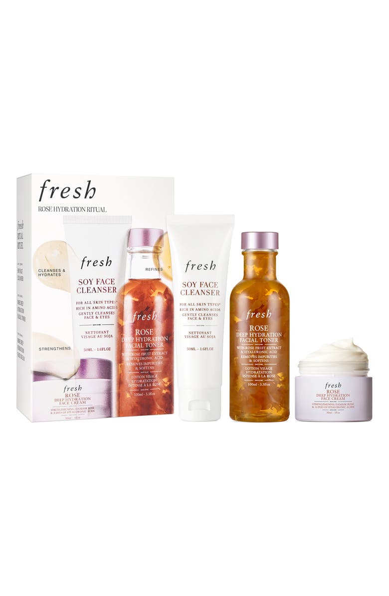 Fresh<sup>®</sup> Rose Hydration Ritual Set $71 Value, Main, color, 