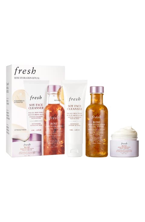 Rose Hydration Ritual Set $71 Value
