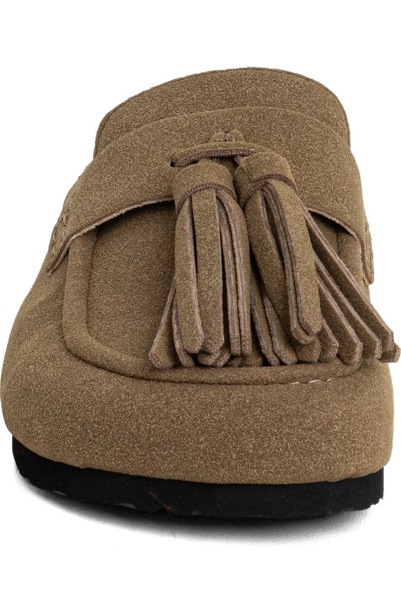 SHUSHOP Ariana Mule, Alternate, color, Taupe Suede