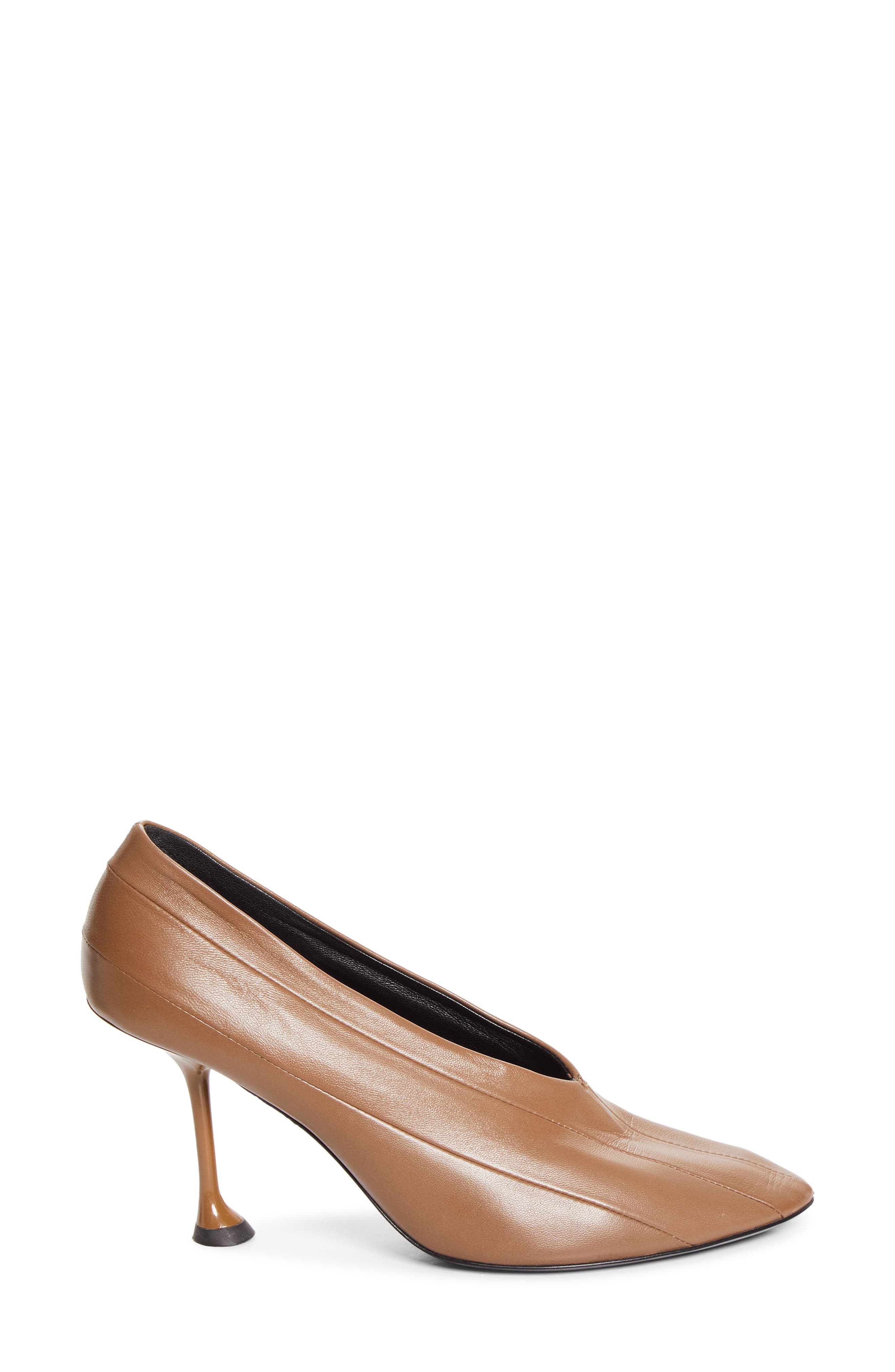 Tee Pieced Pump, Alternate, color, ASH