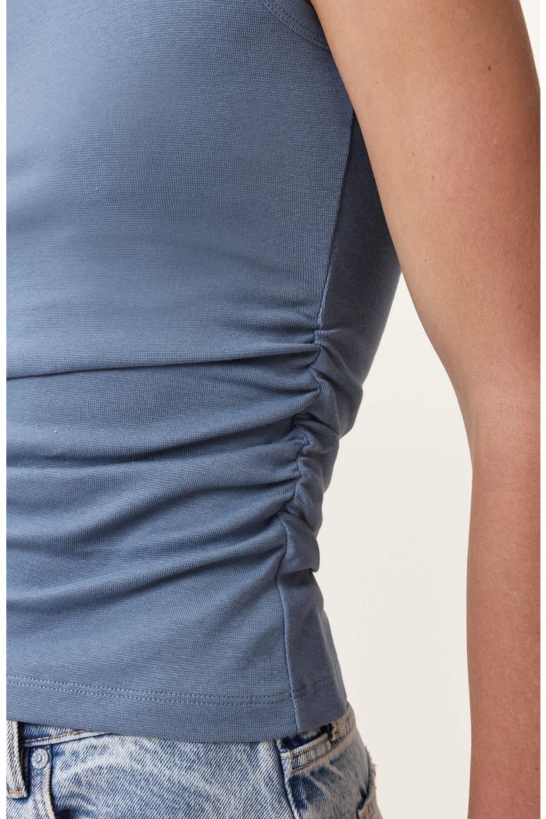 Katarina Stretch Cotton Tank, Alternate, color, CAPTAIN BLUE
