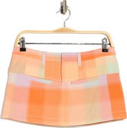 Free People Mille Fleur Madras Miniskirt