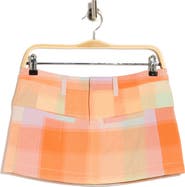 Free People Mille Fleur Madras Miniskirt