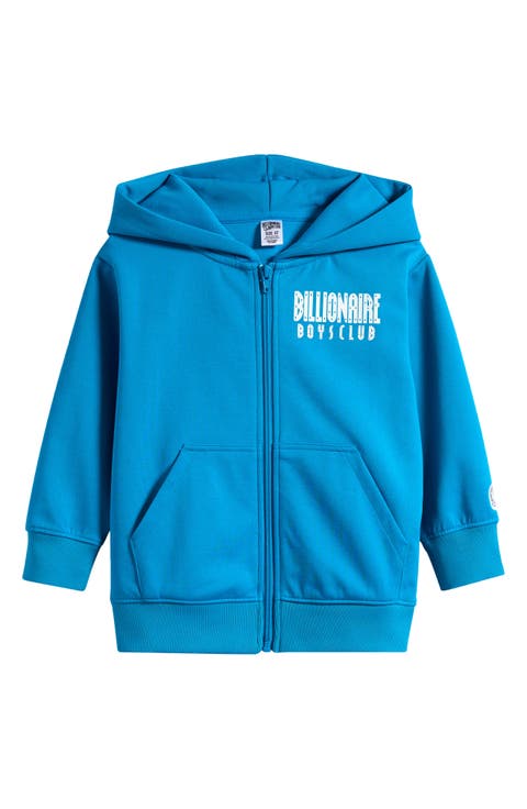 Kids' Straight Font Logo Zip Hoodie (Toddler, Little Kid & Big Kid)