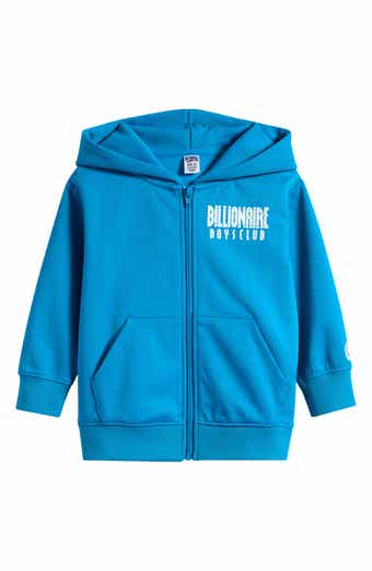 Billionaire Boys Club Kids' Straight Font Logo Zip Hoodie