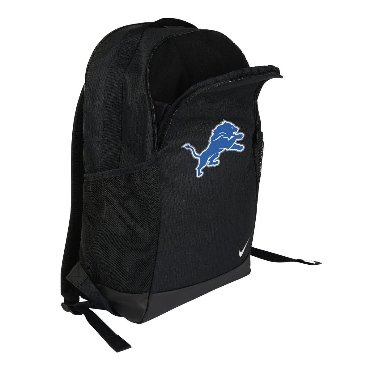 Detroit Lions Primary Logo Backpack, Alternate, color, Black