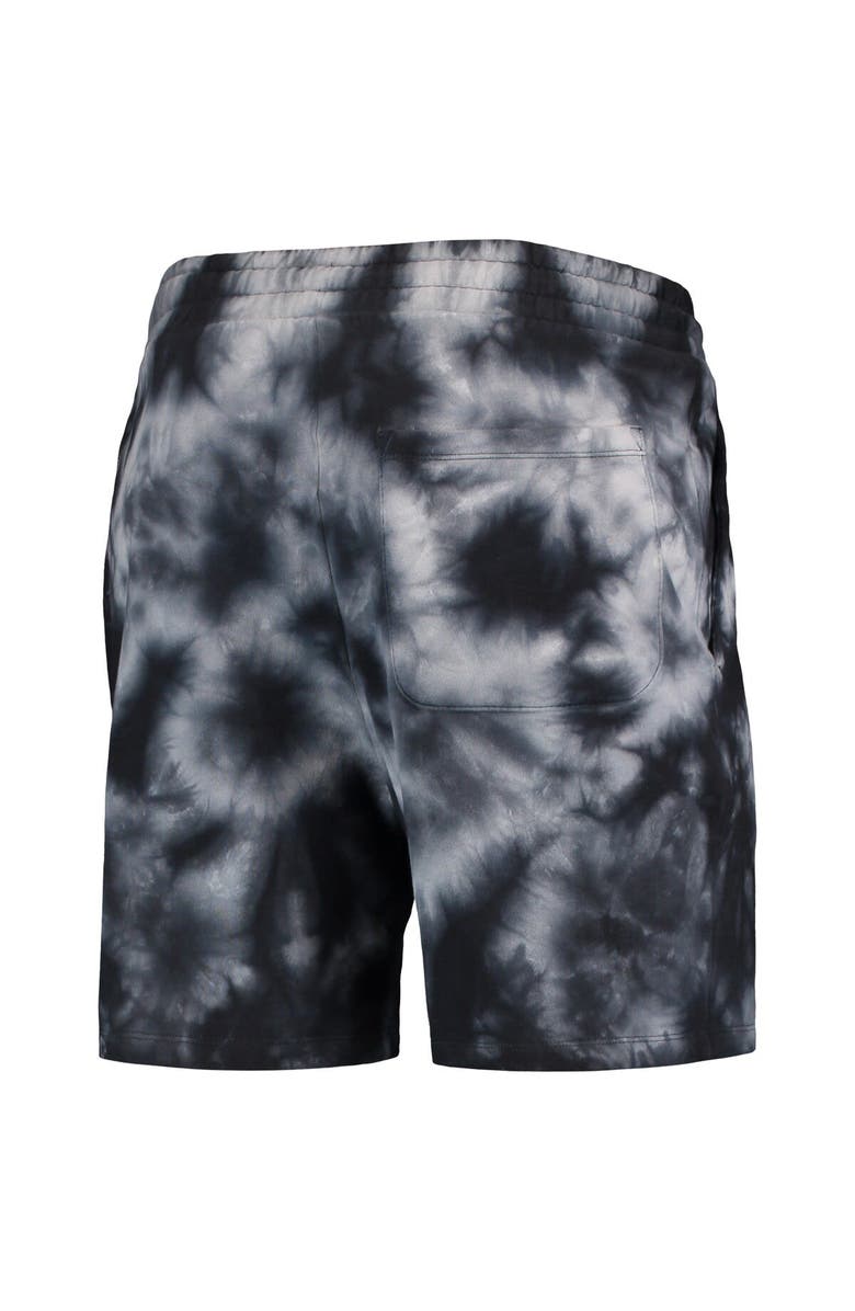New Era Men's New Era Black San Francisco 49ers Tie-Dye Shorts, Alternate, color, Black