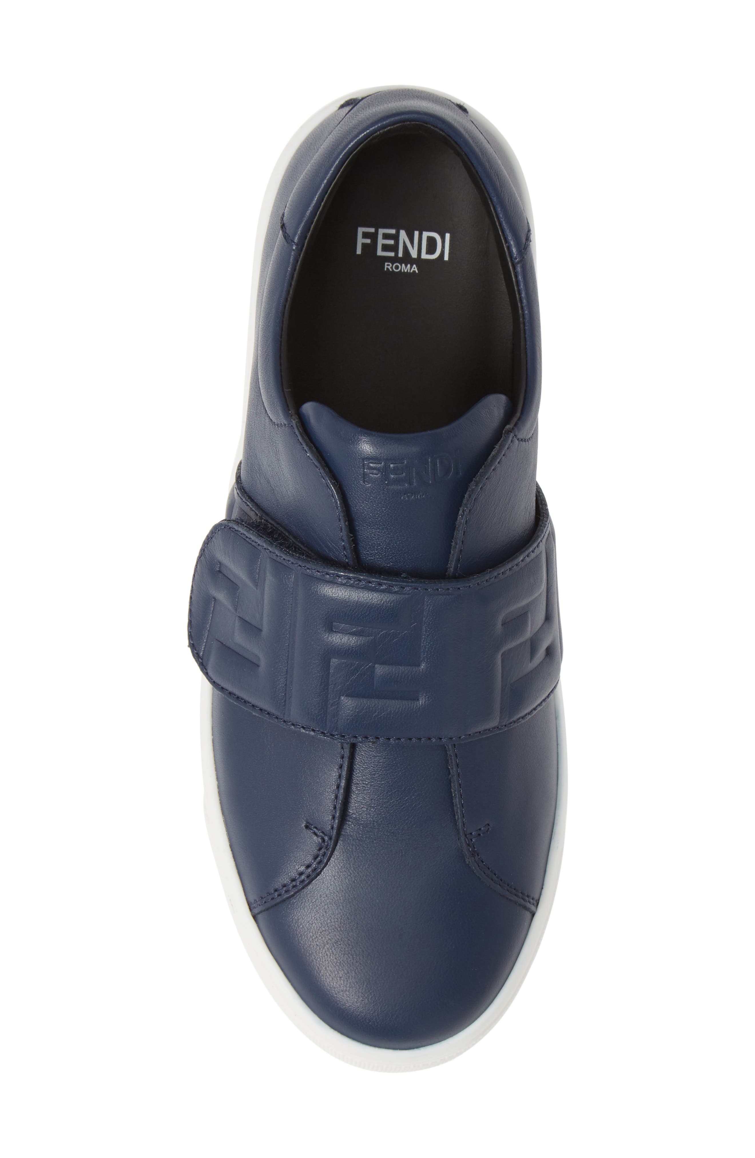 Fendi FF Logo Sneaker, Alternate, color, 