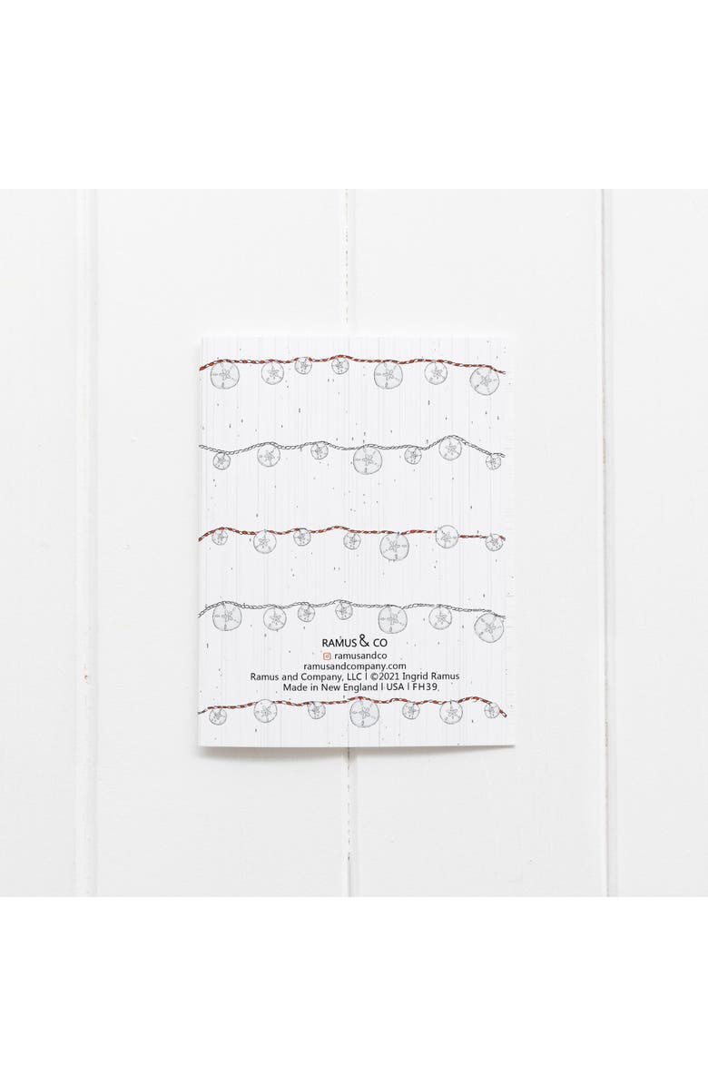 Ramus & Co Winter/Holiday Greeting Card Pack Sets (3 ct) Happy Holidays Sand Dollar, Alternate, color, Multi-Pack