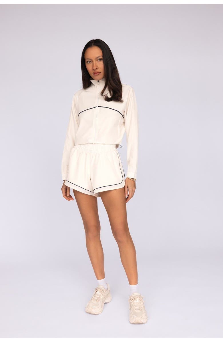 Fore-té Club Attire Dawson Athletic Short, Alternate, color, Ecru