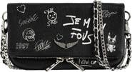 Zadig & Voltaire Rock Nano Arty Tag Leather Crossbody Bag