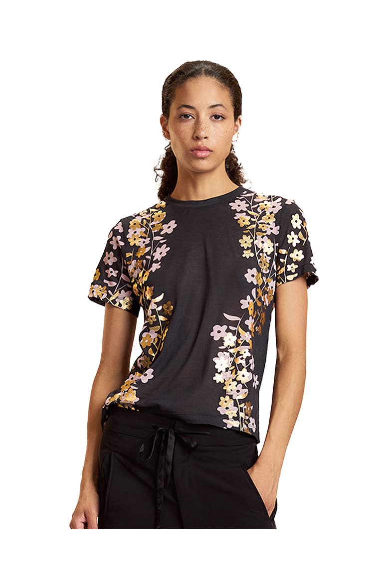 Foil Printed Tee, Main, color, Multi