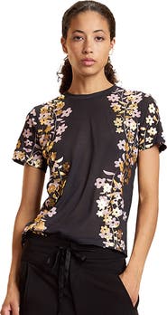 Cynthia Rowley Foil Printed Tee