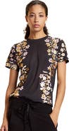 Cynthia Rowley Foil Printed Tee