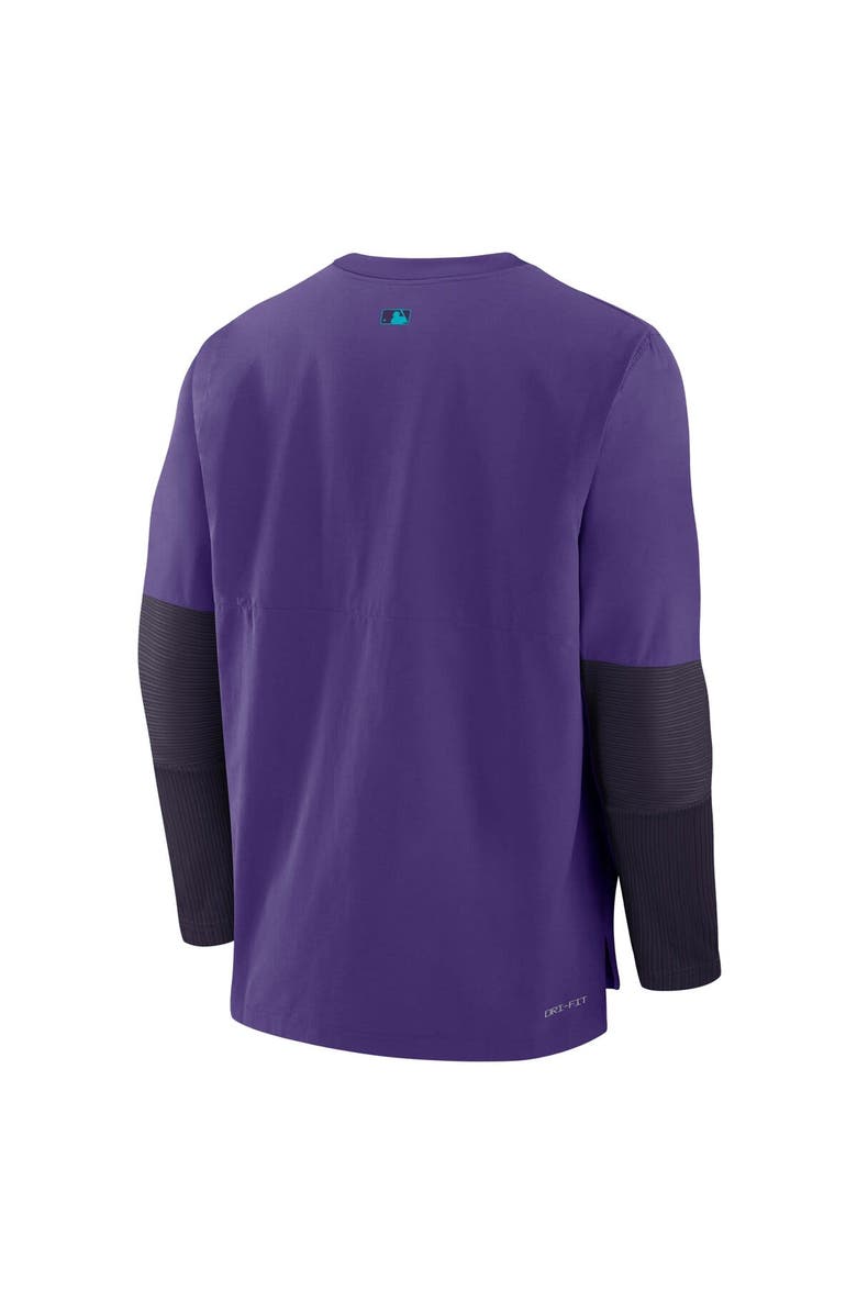 Nike Men's Nike Purple Arizona Diamondbacks 2025 City Connect Authentic Collection Lightweight Player Performance Long Sleeve T-Shirt, Alternate, color, Purple