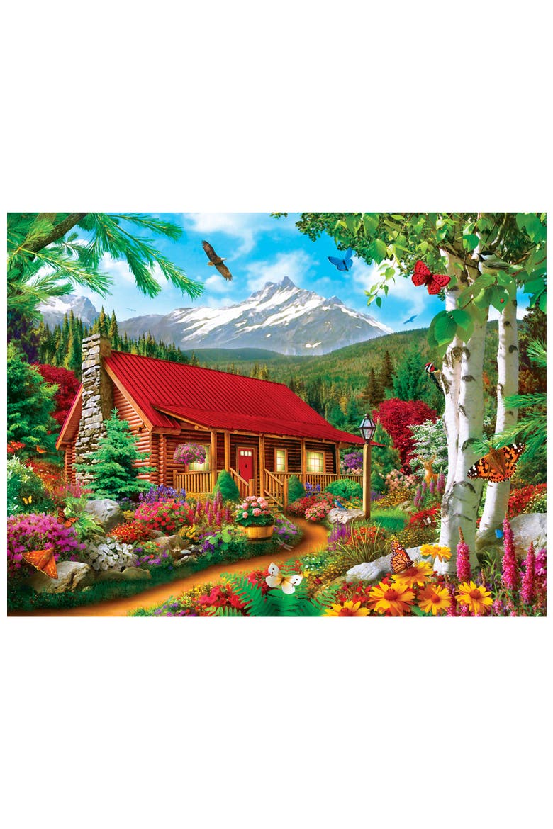 Mountain Hideaway 300 Piece Puzzle, Alternate, color, Multicolor