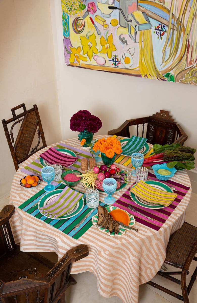 Dusen Dusen Cotton Tablecloth, Alternate, color, 