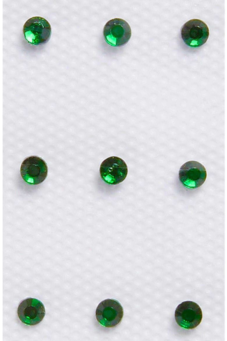 Hair Charms, Alternate, color, GREEN