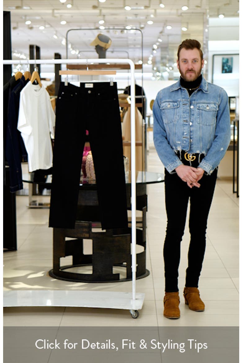 Mara Straight Leg Mid Rise Instasculpt Ankle Jeans video