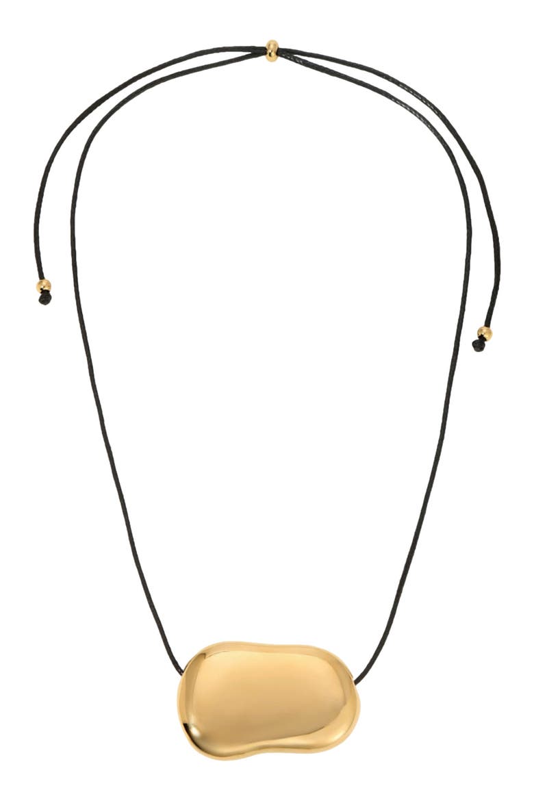 Julia Necklace, Alternate, color, Gold/Black