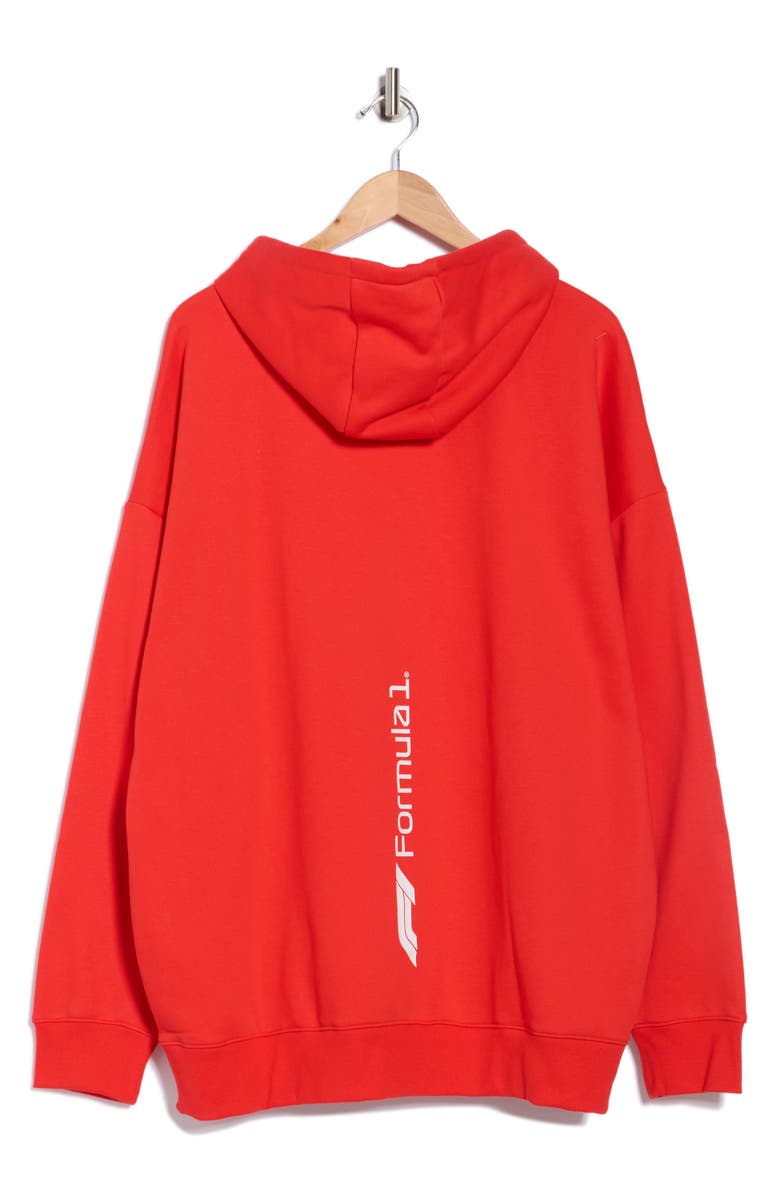 PUMA F1 Essential Graphic Hoodie, Alternate, color, Pop Red