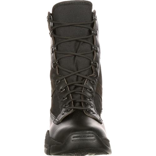 Rocky Military Inspired Public Service Boot In Black