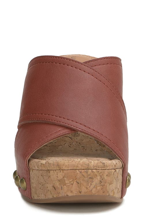 LUCKY BRAND LUCKY BRAND VALMAI PLATFORM WEDGE SLIDE SANDAL