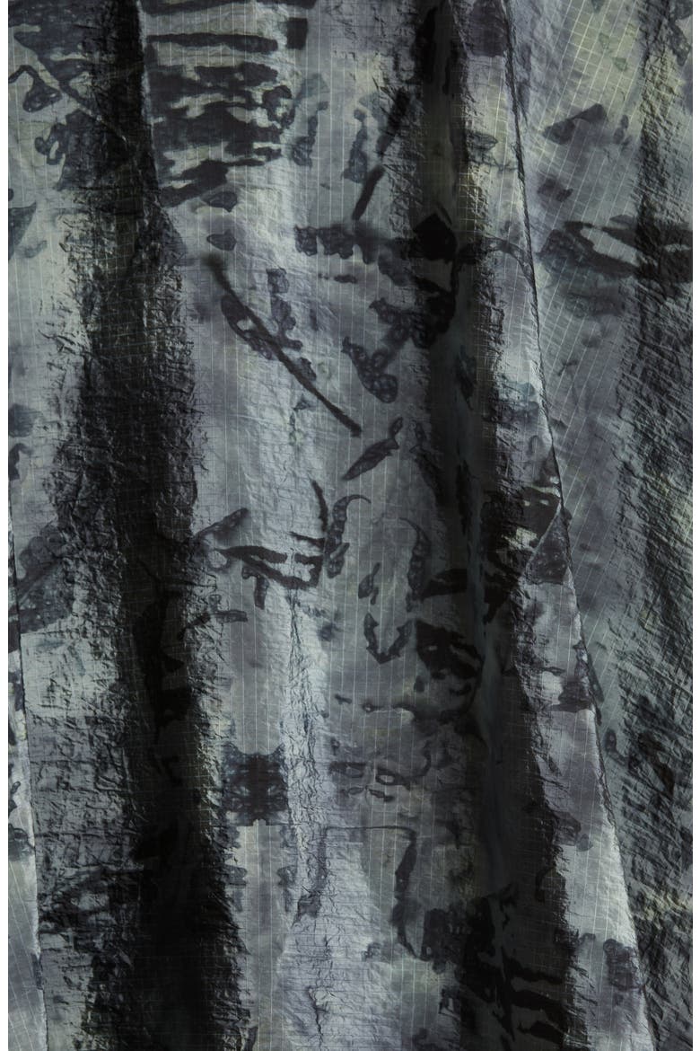 Mist Tie Dye Nylon Cape, Alternate, color, TIE DYE