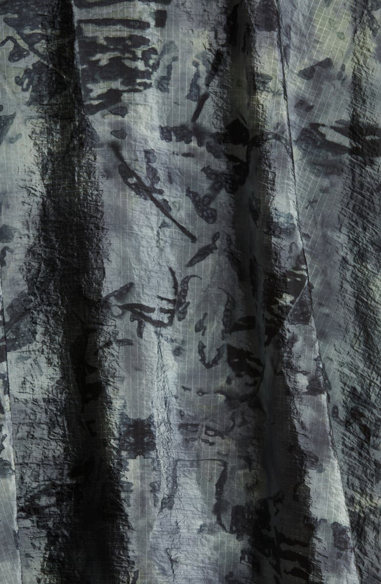 Mackintosh Mist Tie Dye Nylon Cape, Alternate, color, 