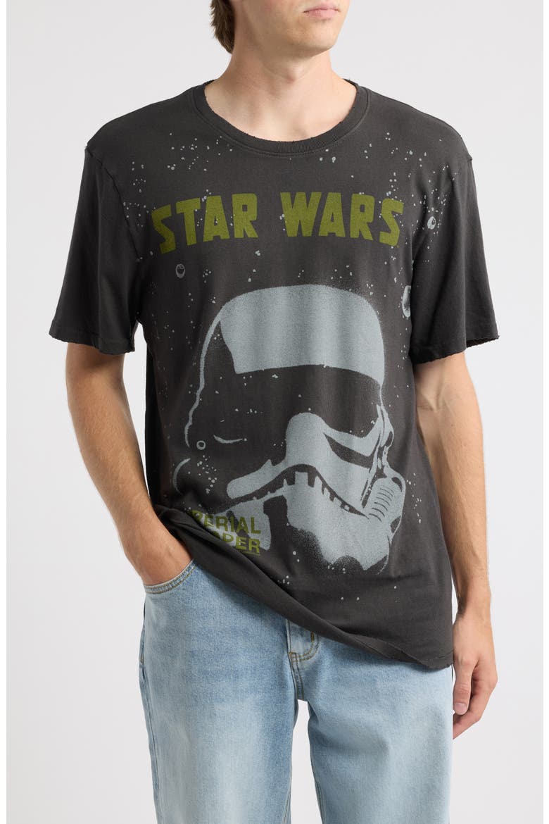 Storm Trooper Graphic T-Shirt, Main, color, VINTAGE BLACK