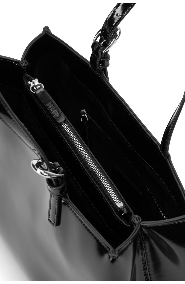 STAUD Brando Leather Shoulder Bag, Alternate, color,