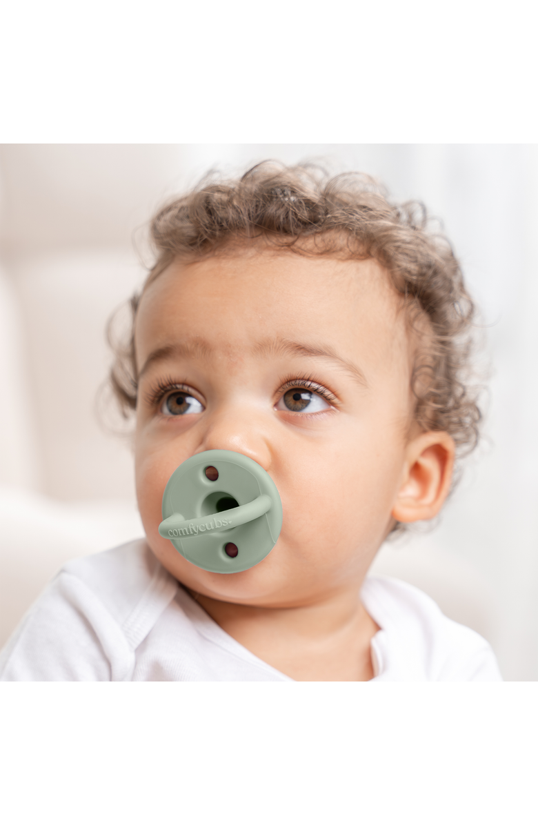 Comfy Cubs Pacifiers, 5 Pack, Alternate, color, Multicolor Boy