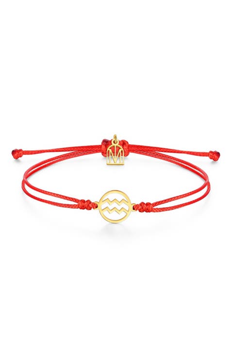 Zodiac Thread Bracelet
