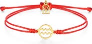 Mantra Zodiac Thread Bracelet