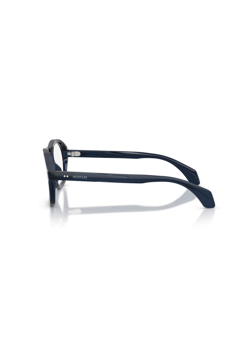 55mm Rectangle optical glasses, Alternate, color, Blue