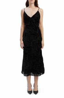 Paradiso Burnout Velvet Dress