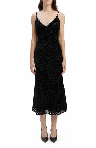 Paradiso Burnout Velvet Dress