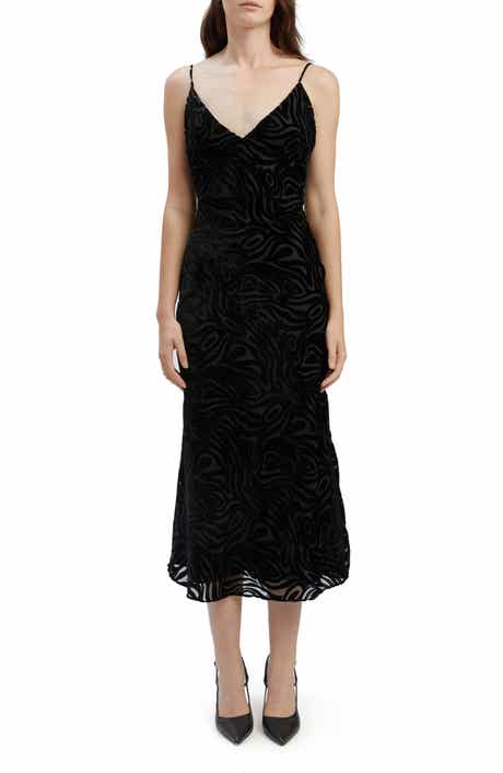 Paradiso Burnout Velvet Dress