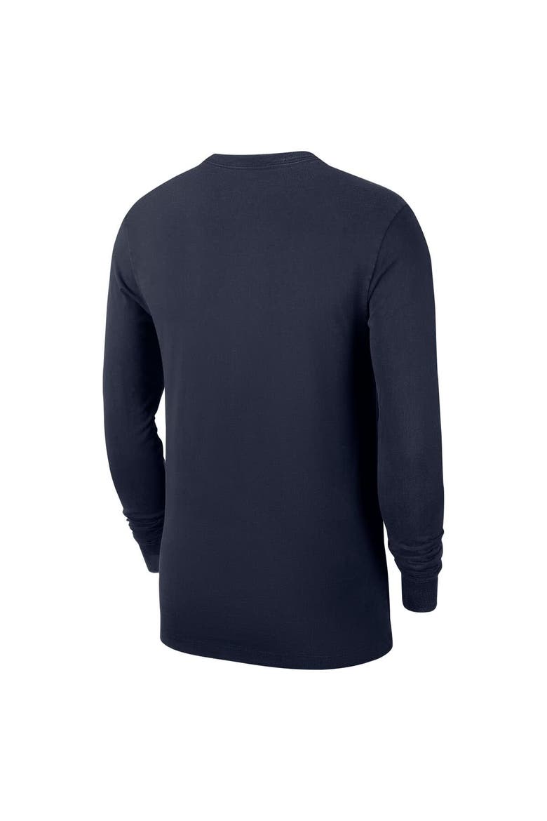 Men's Nike  Navy Minnesota Timberwolves Authentic Long Sleeve Practice T-Shirt, Alternate, color, Navy