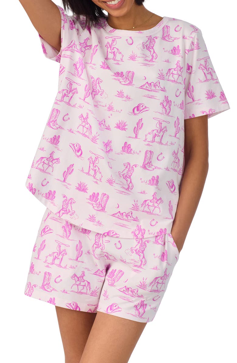 BedHead Pajamas Print Short Pajamas, Alternate, color, 