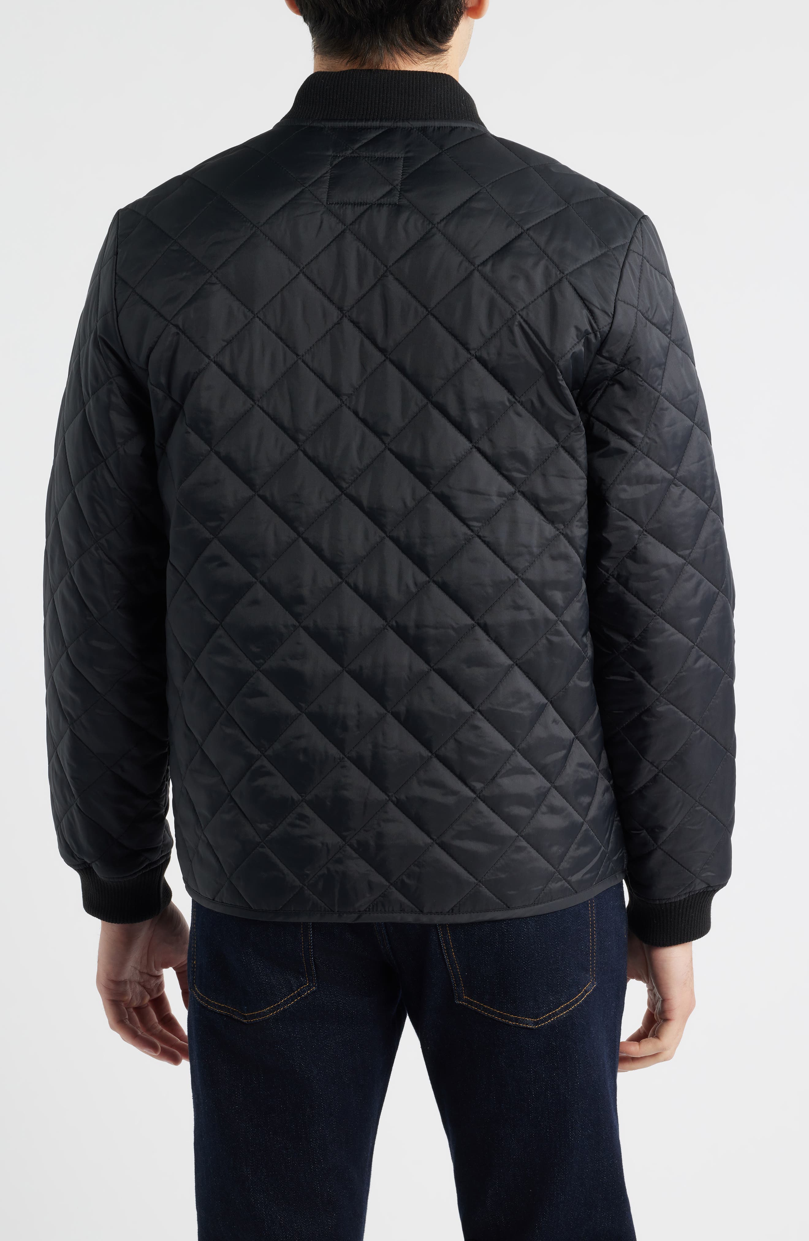 Quilted Nylon Delivery Jacket - image 2