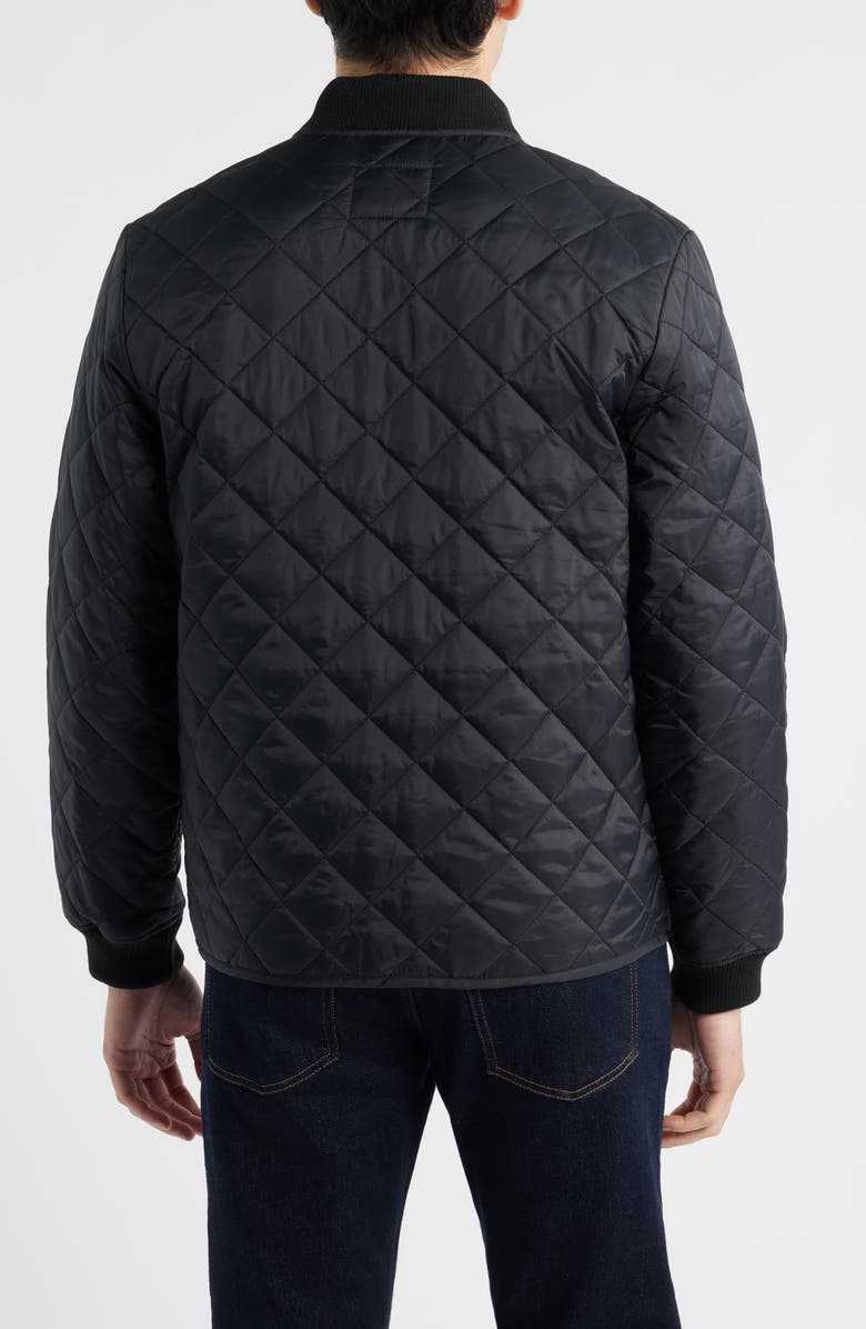 925 Originals Quilted Nylon Delivery Jacket, Alternate, color, Black