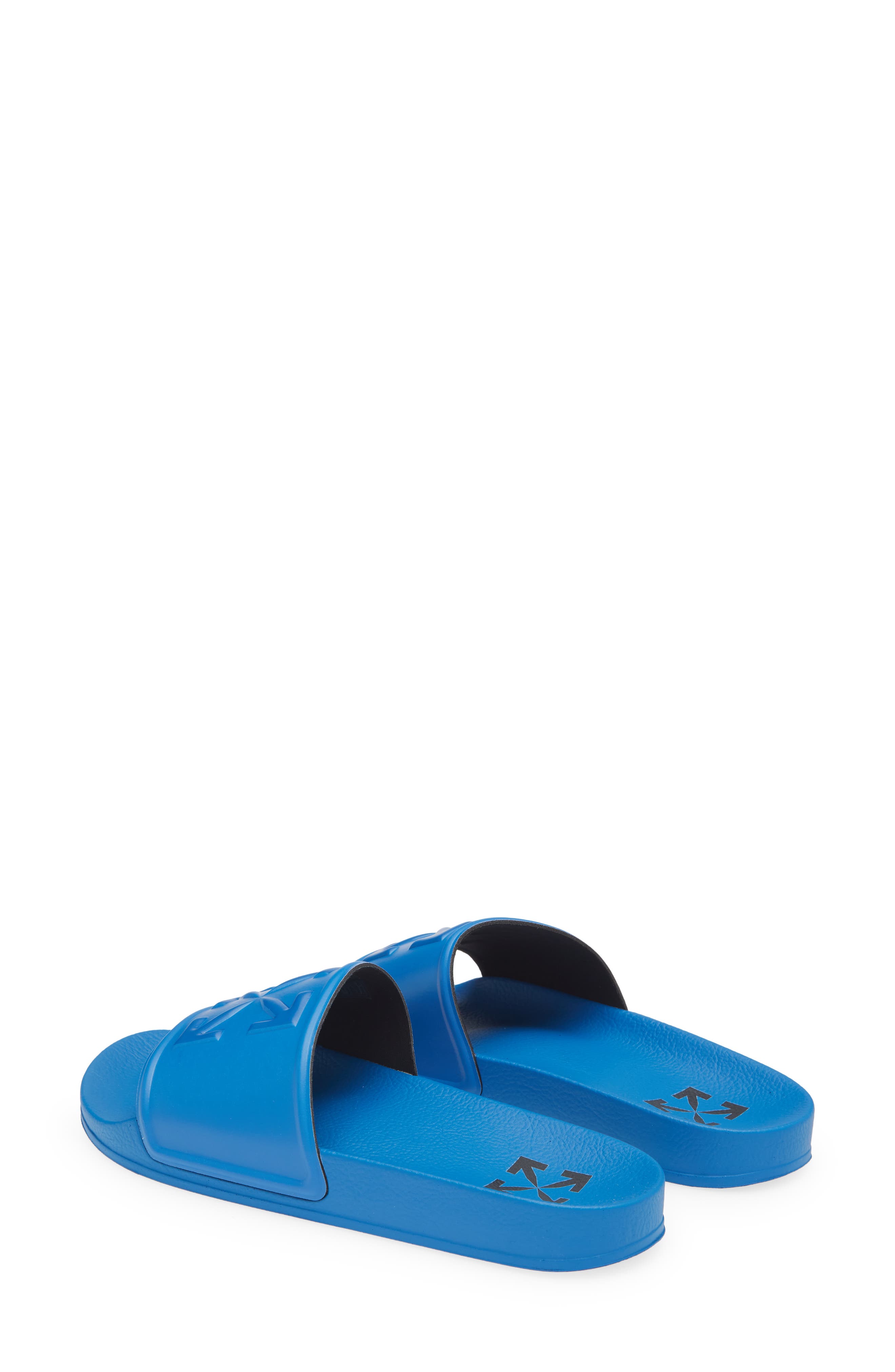 Off-White Arrow Pool Slide Sandal, Alternate, color, 