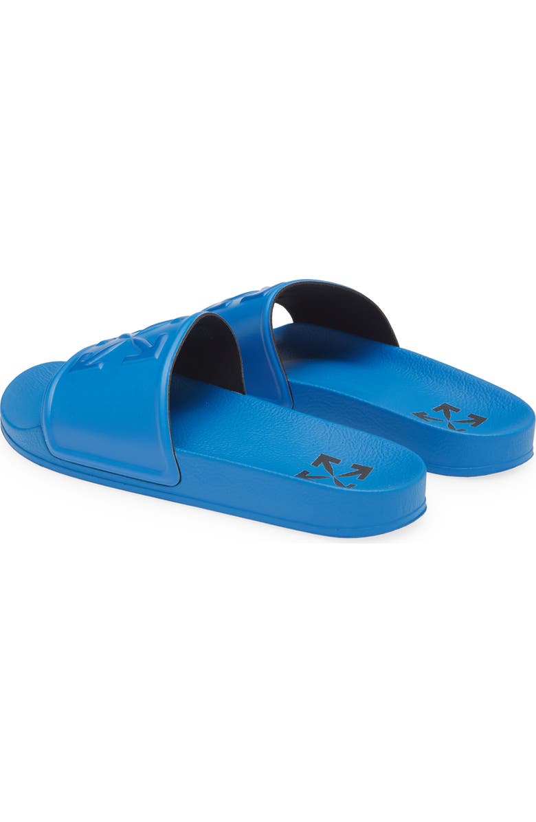 Off-White Arrow Pool Slide Sandal, Alternate, color,