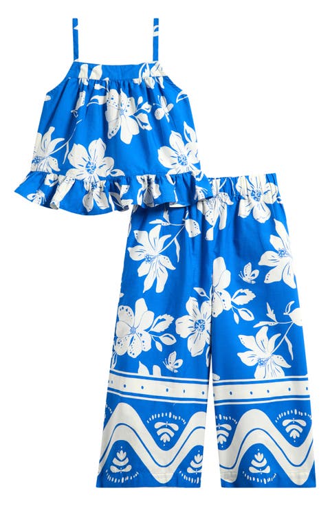 Kids' Floral Print Tank & Pants Set (Little Kid & Big Kid)