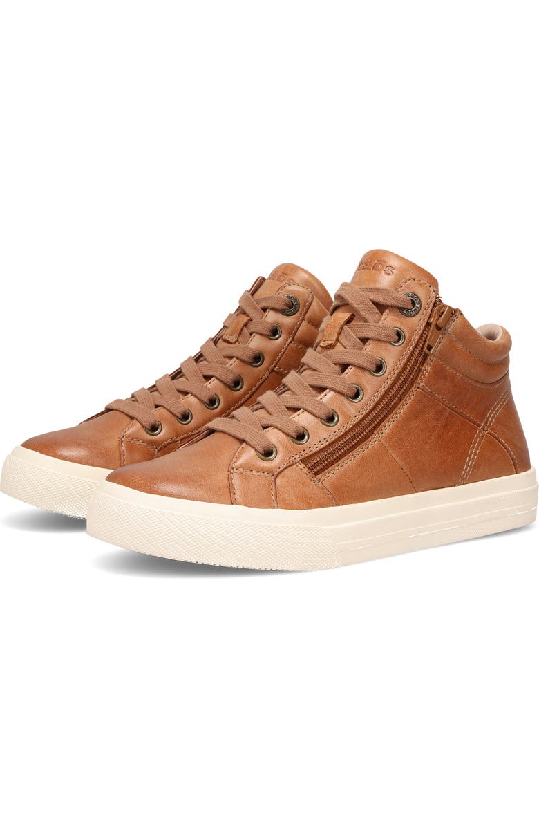 Taos Winner High Top Sneaker, Alternate, color, Caramel